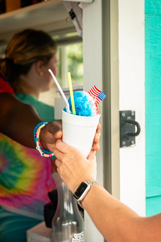 Things to do in Denison: Aloha Shaved Ice snow cone