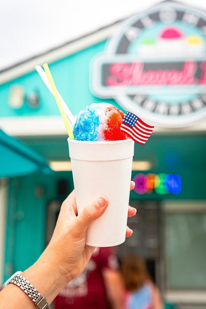 Things to do in Denison: Aloha Shaved Ice snow cone