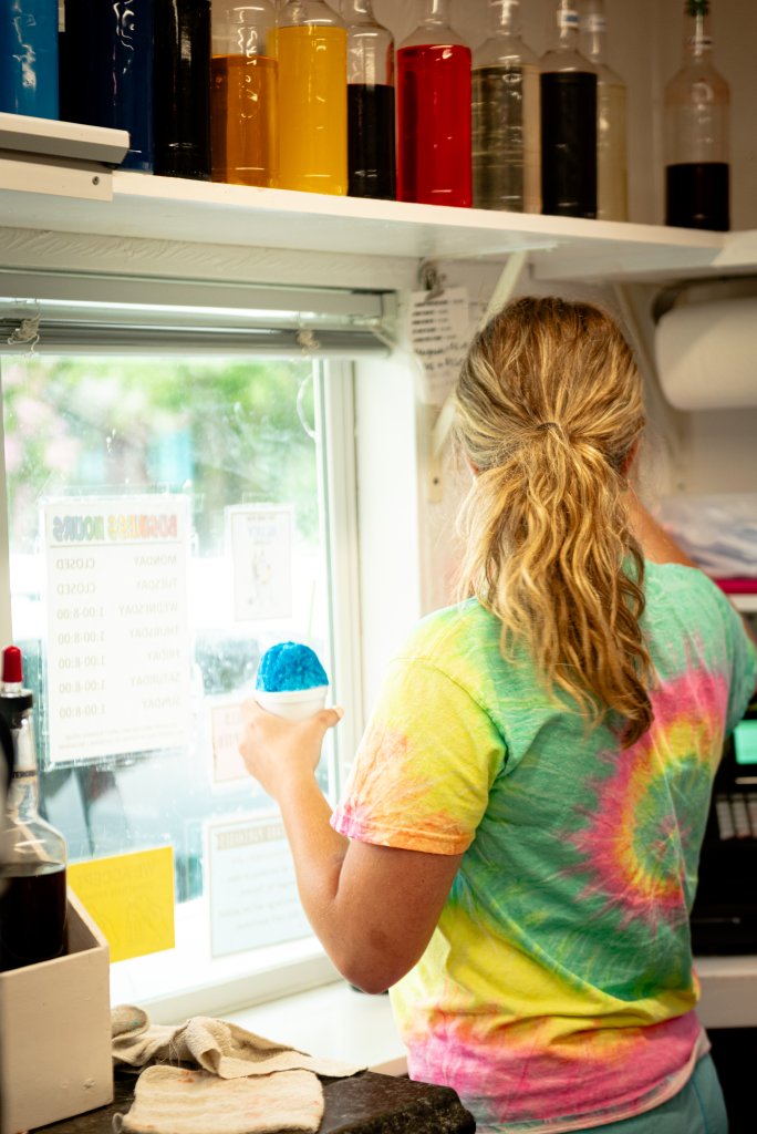 Things to do in Denison: Aloha Shaved Ice snow cone